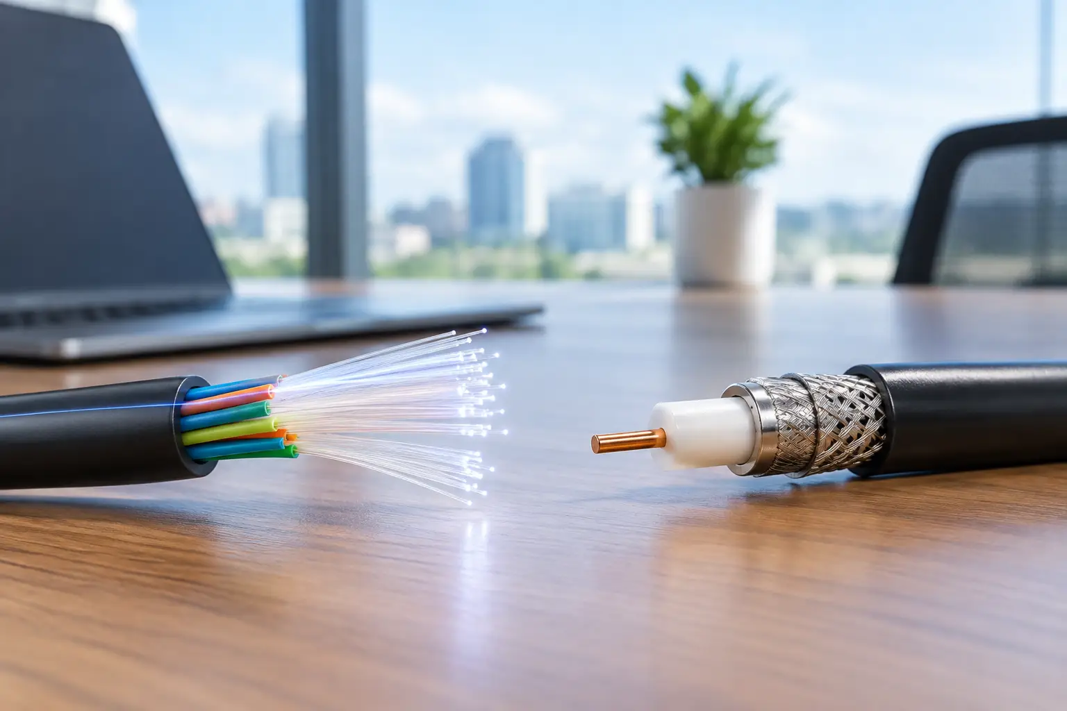 Fiber Internet Versus Cable for Business